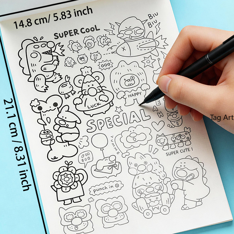 Anxious Relief Hand Picture Bo - Food And Snacks Coloring Book recension och pris