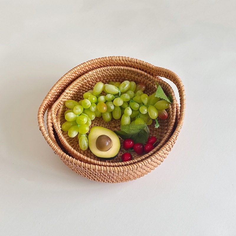 Vietnam Rattan Fruit Plate Bre - Food Snacks With Fiber recension och pris