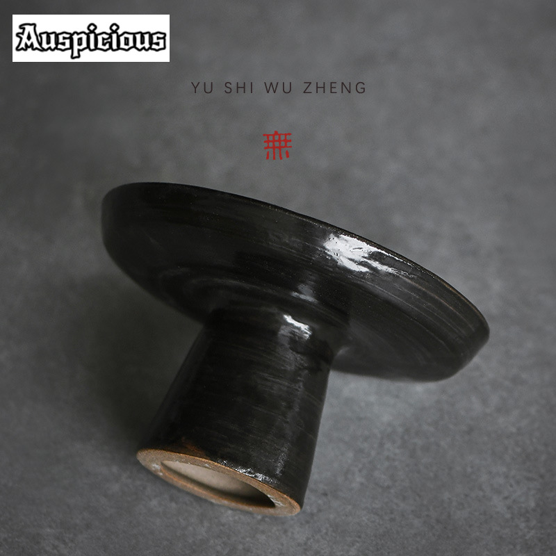 Handamde Black Coarse Pottery  - Food Snacks That Are Black recension och pris