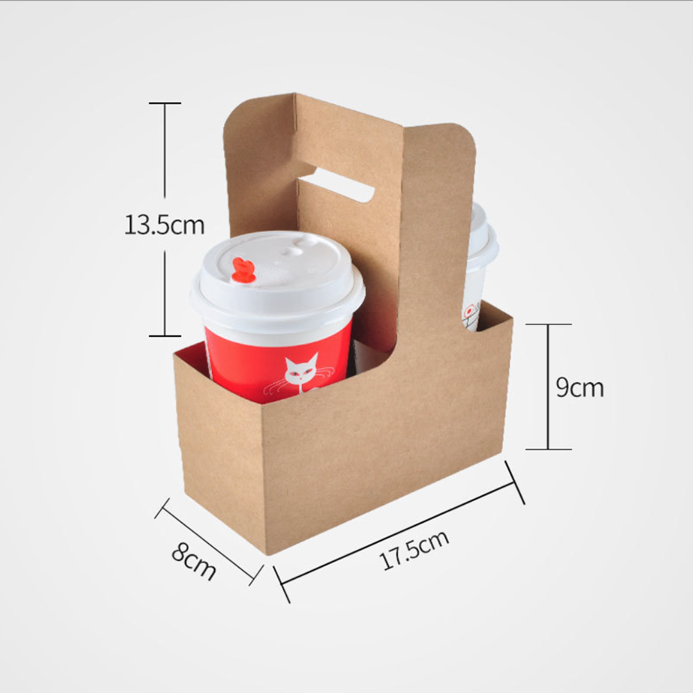 50Pack Holder Kraft Cardboard  - Food Snacks For Christmas recension och pris