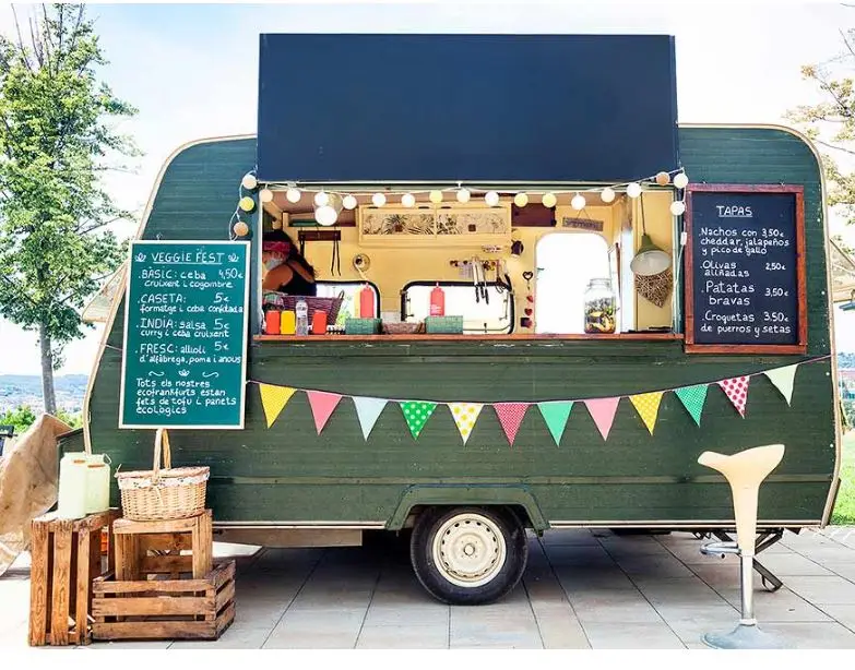 Small   Mobile Electric Snack  - Food Truck With Snacks recension och pris