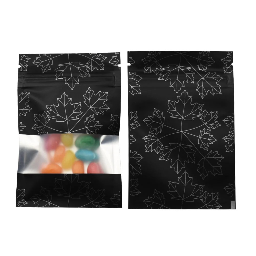 100Pcs Zip Lock Mylar Foil Bag - Food Snacks For Christmas recension och pris
