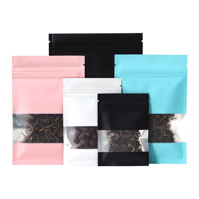 100Pcs Zip Lock Mylar Foil Bag - Food Snacks For Christmas recension och pris