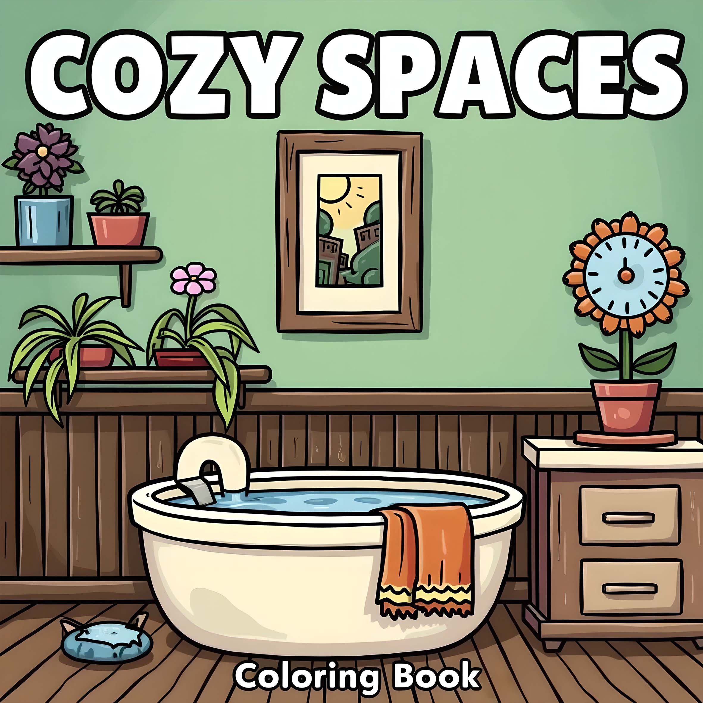 Bview Art Cozy Spaces: Stress- - Food And Snacks Coloring Book recension och pris
