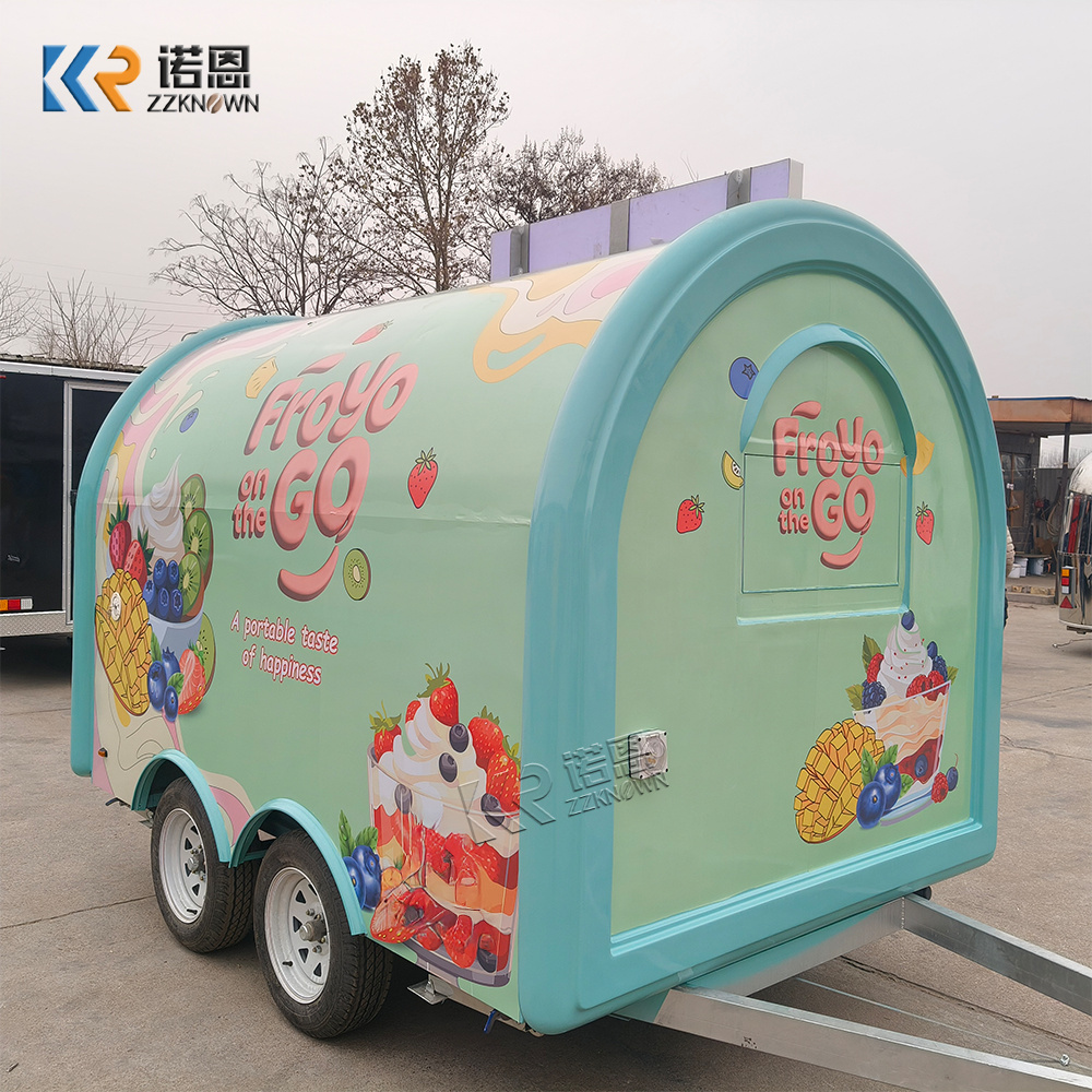 Custom Food Trailer Mobile Kit - Food Truck With Snacks recension och pris