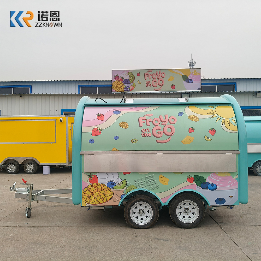 Custom Food Trailer Mobile Kit - Food Truck With Snacks recension och pris