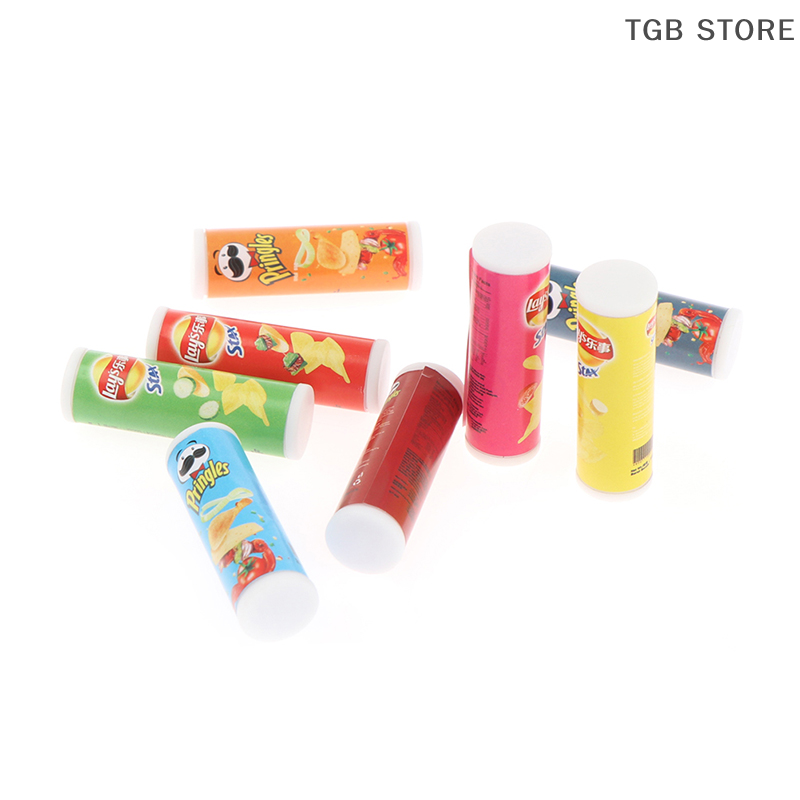 4Pcs Miniture Simulation ABS P - Food Snacks Chips recension och pris