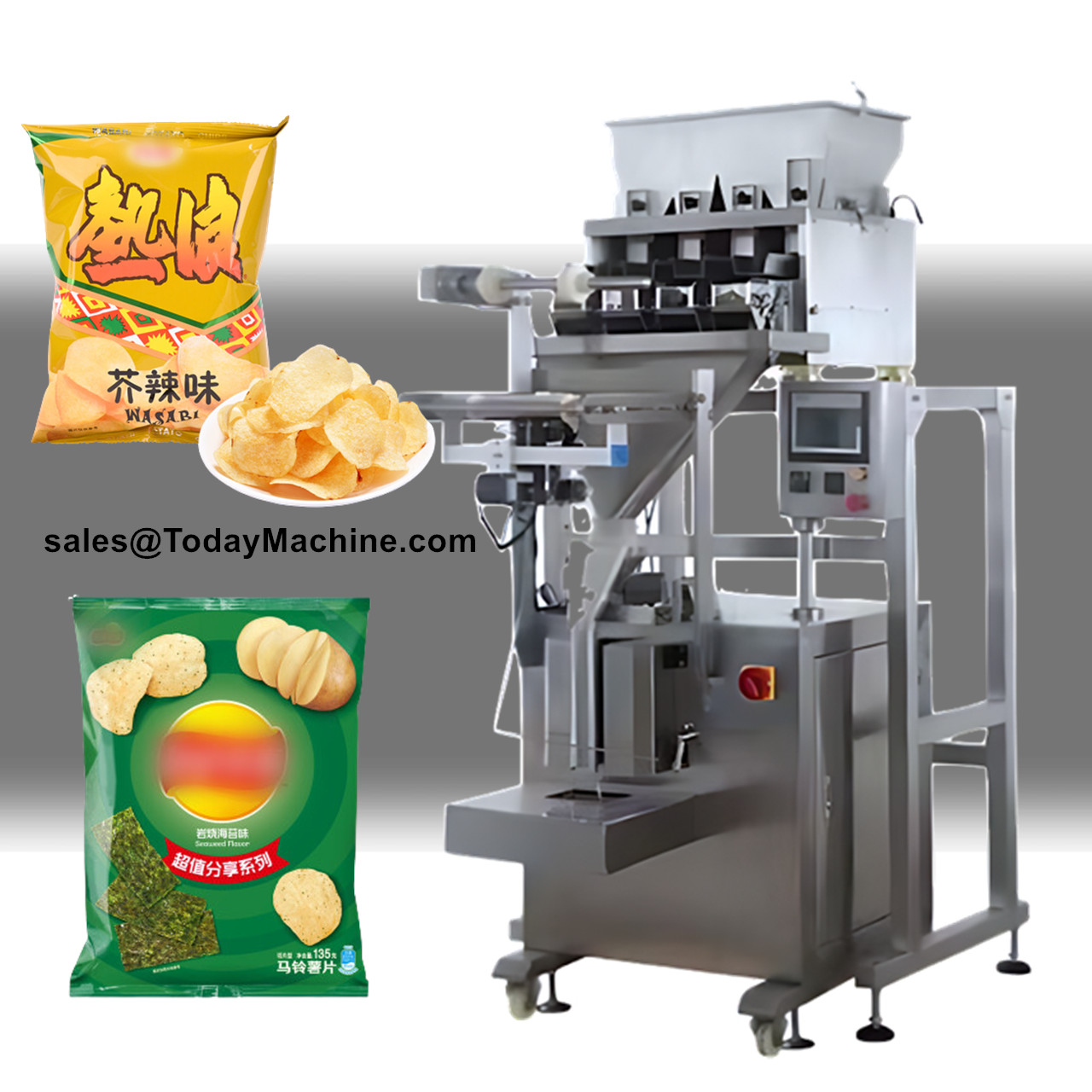 Linear Weigher Automatic Food  - Food Snacks Packaging recension och pris