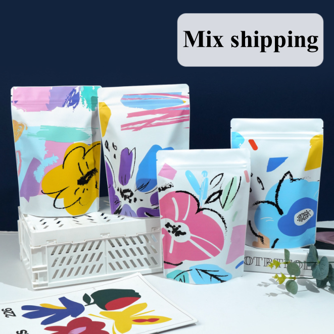100PCS Aluminum Foil Stand-up  - Food Snacks For Christmas recension och pris