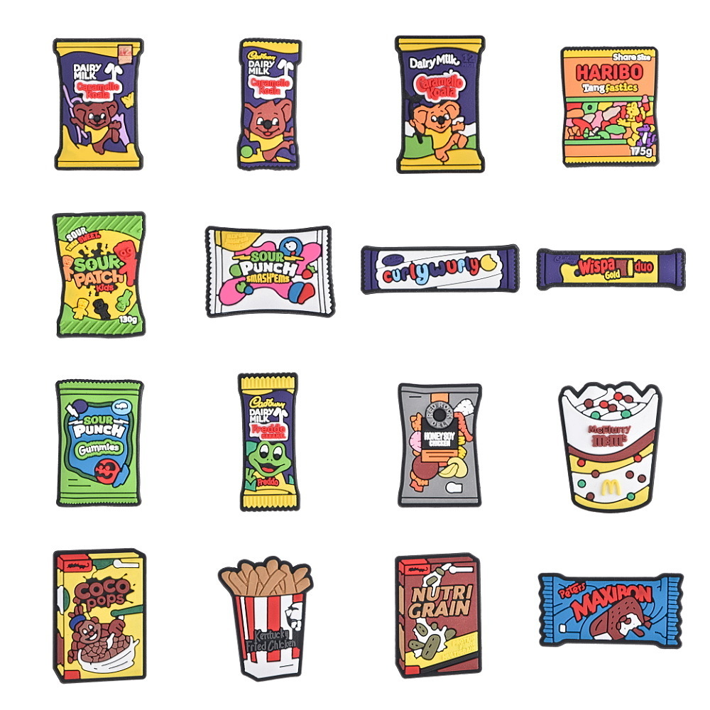 UK Fast Food Shoe Decoration C - Food Snacks For Christmas recension och pris
