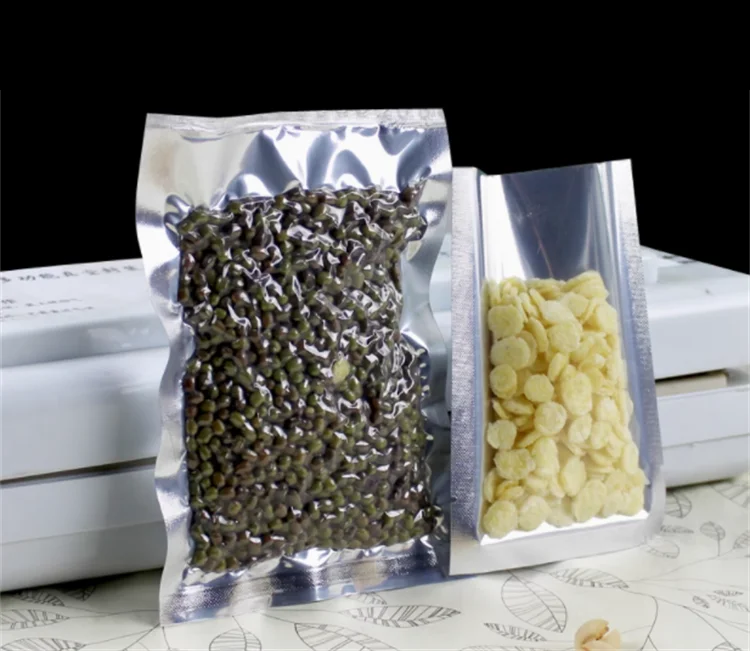 100 Pack Silver Glossy Flat Po - Food Snacks For Christmas recension och pris